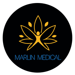 MARLIN-MEDICAL LOGO-BLACK-BACKGROUND