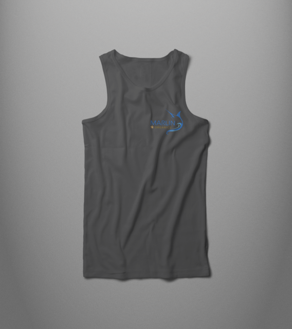 Male Tank Top T-shirt -front -Mock-up-resized